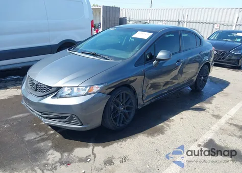 2013 Honda Civic Lx из США, поврежденный, VIN 19XFB2F51DE250377
